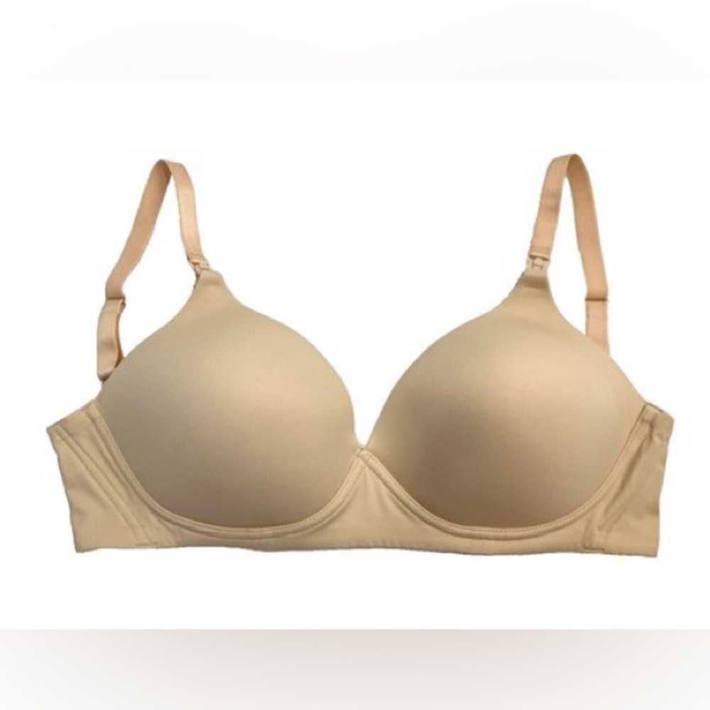 Motherhood Intimates Padded Tan Nursing Bra Sz. 34DDD